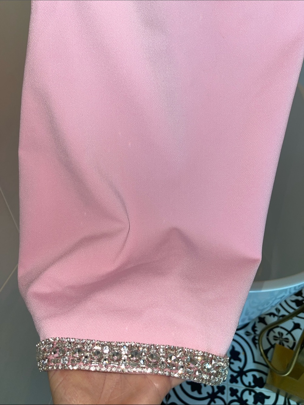 đź’ŤNWT Retrofete Bexley Pink Embellished Mini Dress XS/Sold Outđź’Ť - Picture 9 of 14